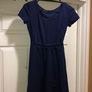 Navy blue dress